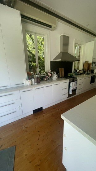 The original kitchen before the work